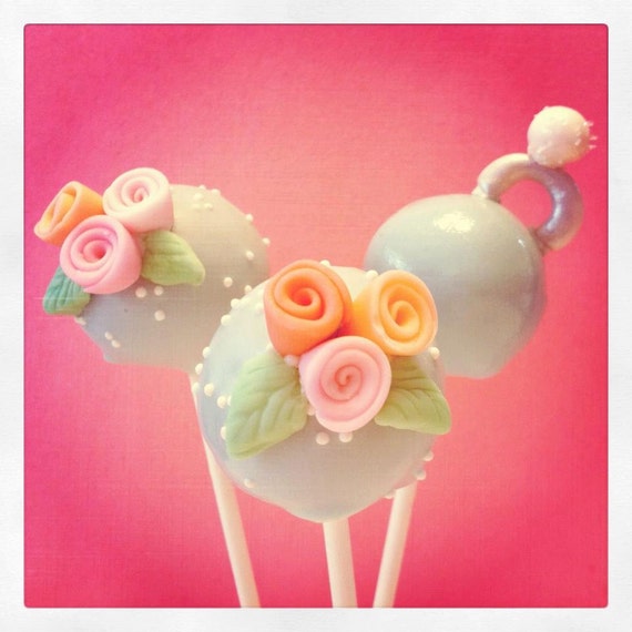 Items similar to 105 Engagement Ring Cake Pop on Etsy