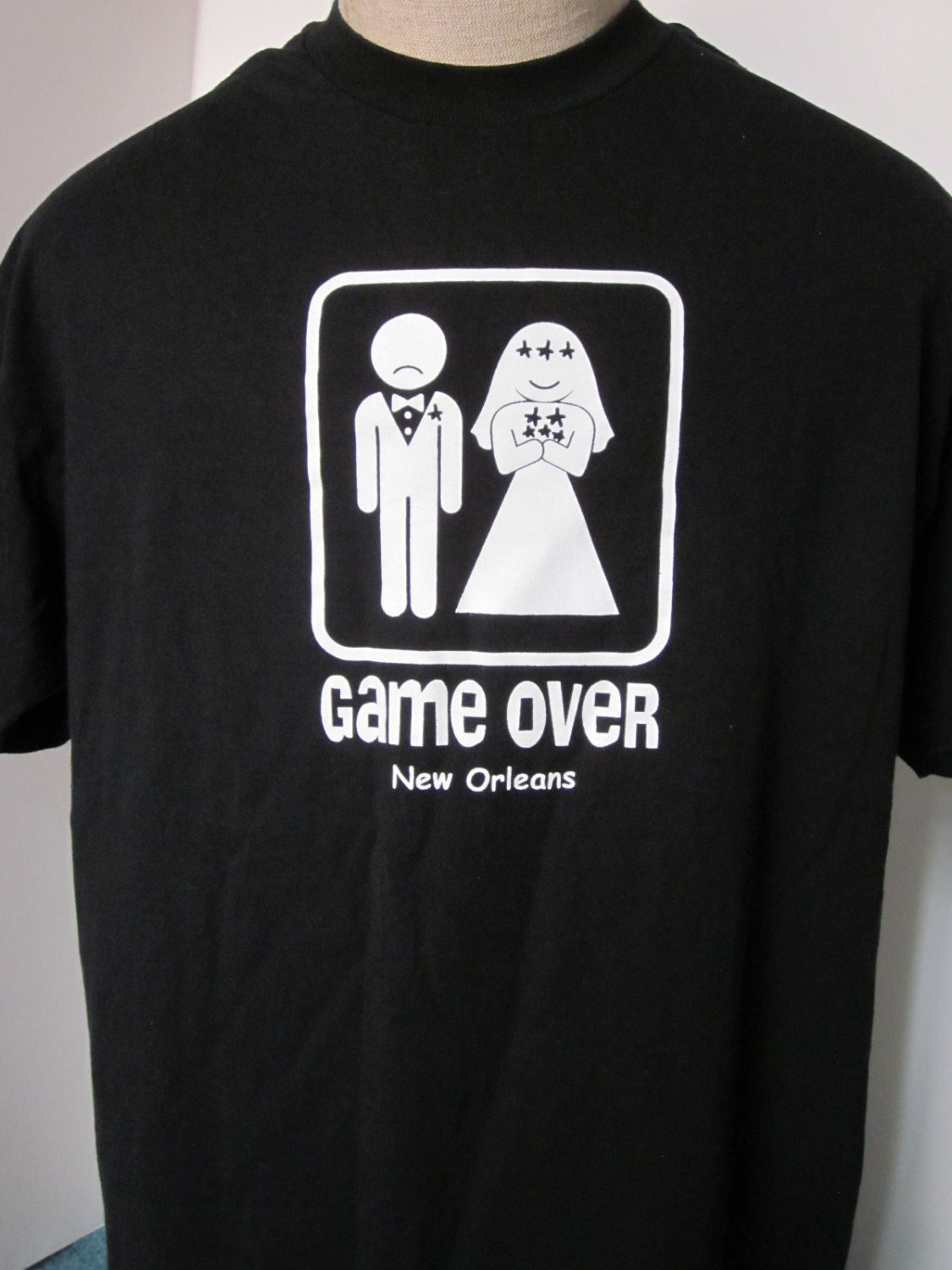 game over wedding shirt