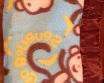 Custom, home grown baby blanket. Made to order with your choice of colors.