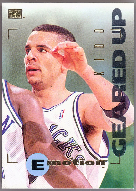 1994 Skybox Emotion Geared Up Jason Kidd Rookie by