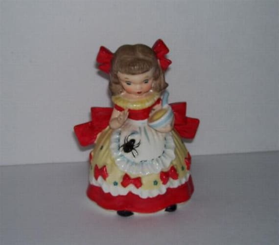 little miss muffet figurine