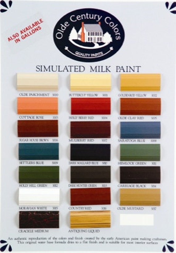 Items similar to Olde Century Colors Milk Paint on Etsy