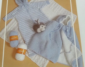 Sleep bag baby knitting pattern - Vintage Etsy UK