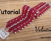 Valentine Superduo Beadwork Bracelet PDF Tutorial