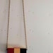 Painted Wooden Block Bar Necklace