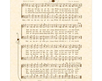 BE STILL My SOUL 8 X 10 Antique Hymn Art Print by VintageVerses