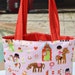 Tote Bag / diaper bag / baby bag / handmade diaper bag - Cute Horse Fun