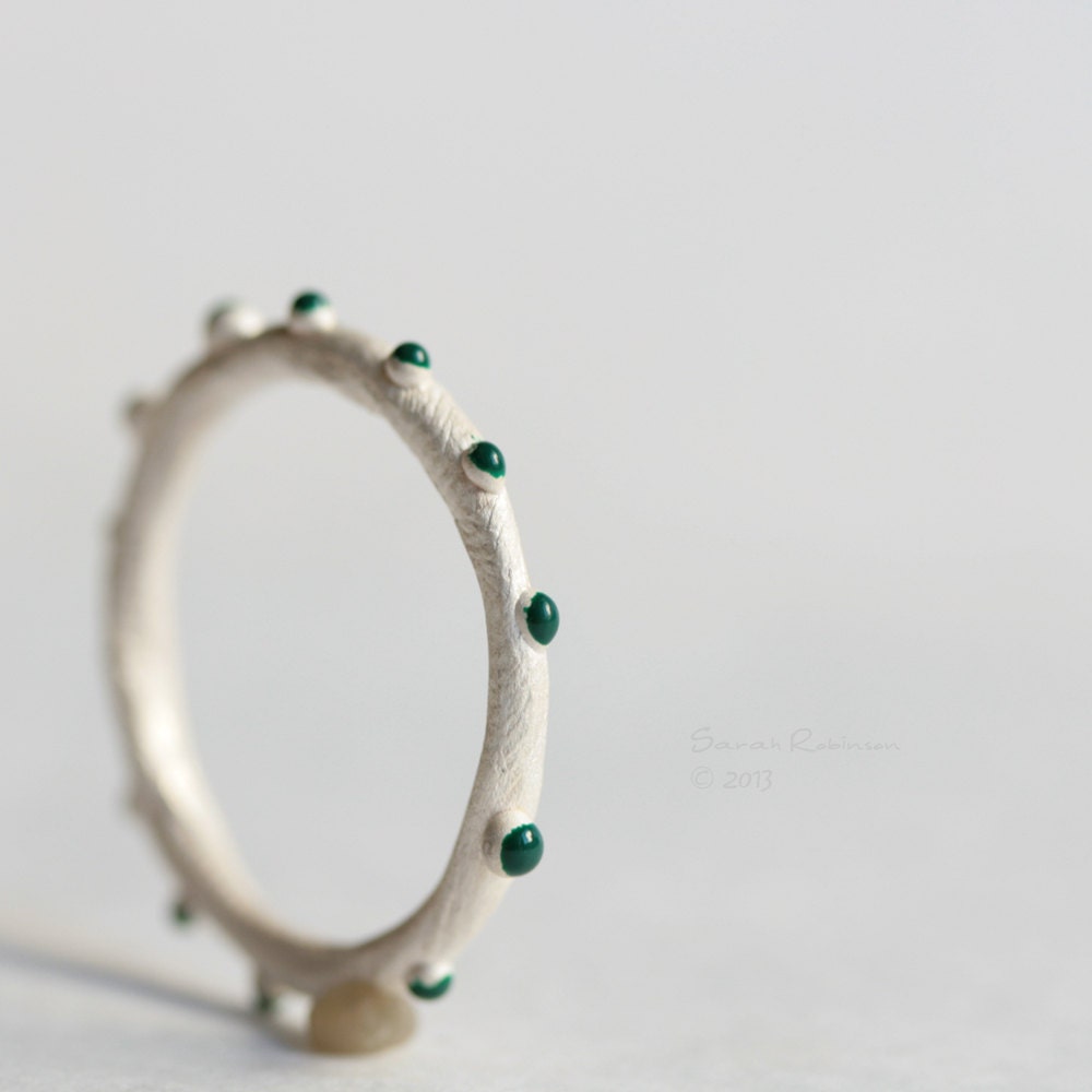 emerald bubbles ring lachicadelosanillos