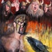 Kill da Wabbit, by Kenney Mencher oil on linen canvas 60x58x1.5
