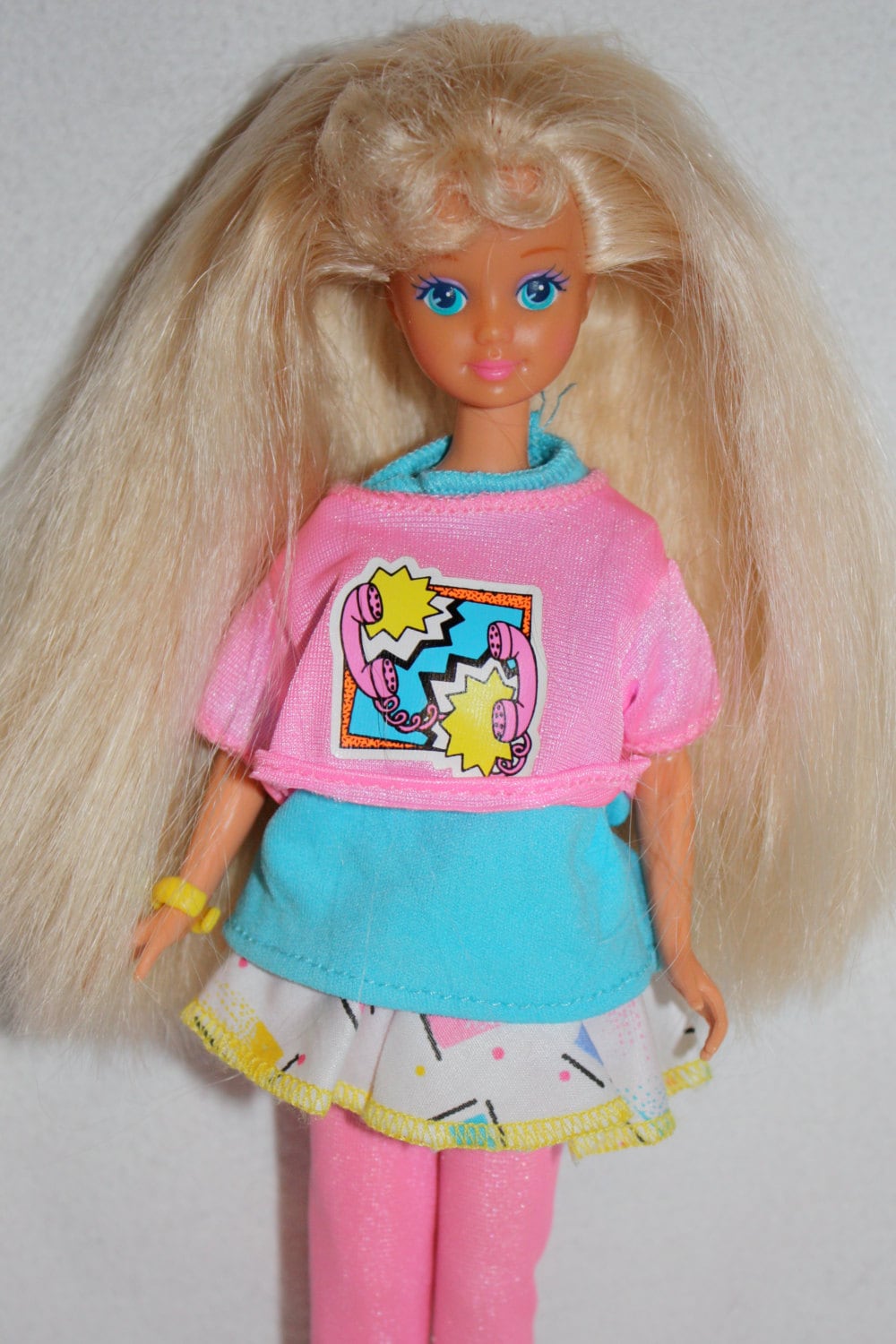 Vintage 1980's Blond Skipper Barbie Doll with Original
