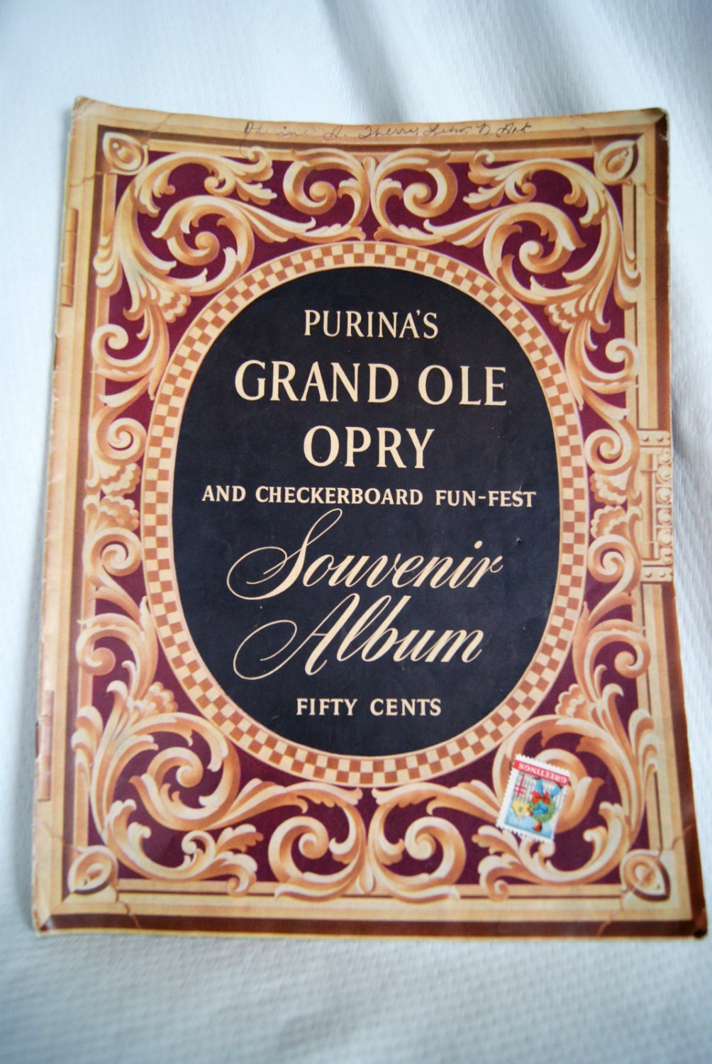Purina's Grand Ole Opry Checkerboard FunFest Souvenir