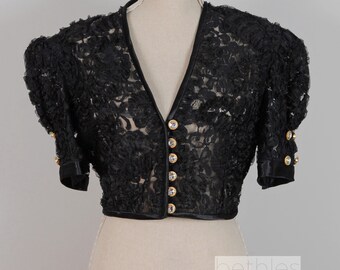 The Pink Mesa Lace Jacket main image 1