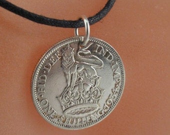 Mark Edge Vintage Irish Coin Necklace