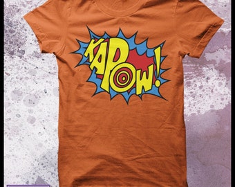 Kapow tshirt men's - sound effects, fight sounds
