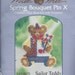 Clearance - Mill Hill Sailor Teddy Spring Bouquet Pin X Counted Cross Stitch and Bead Kit