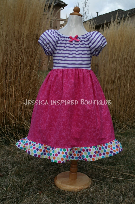 Minnie Mouse Inspired Dress - Sugar Bee Crafts