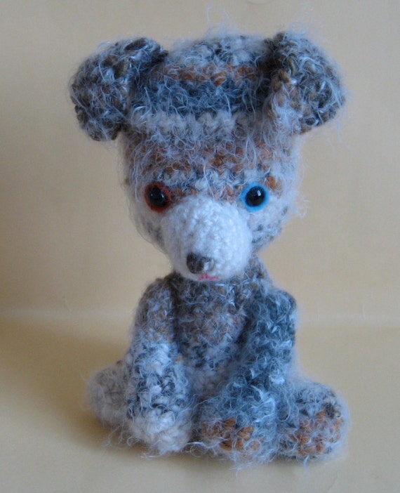 australian shepherd stuffed animal blue merle