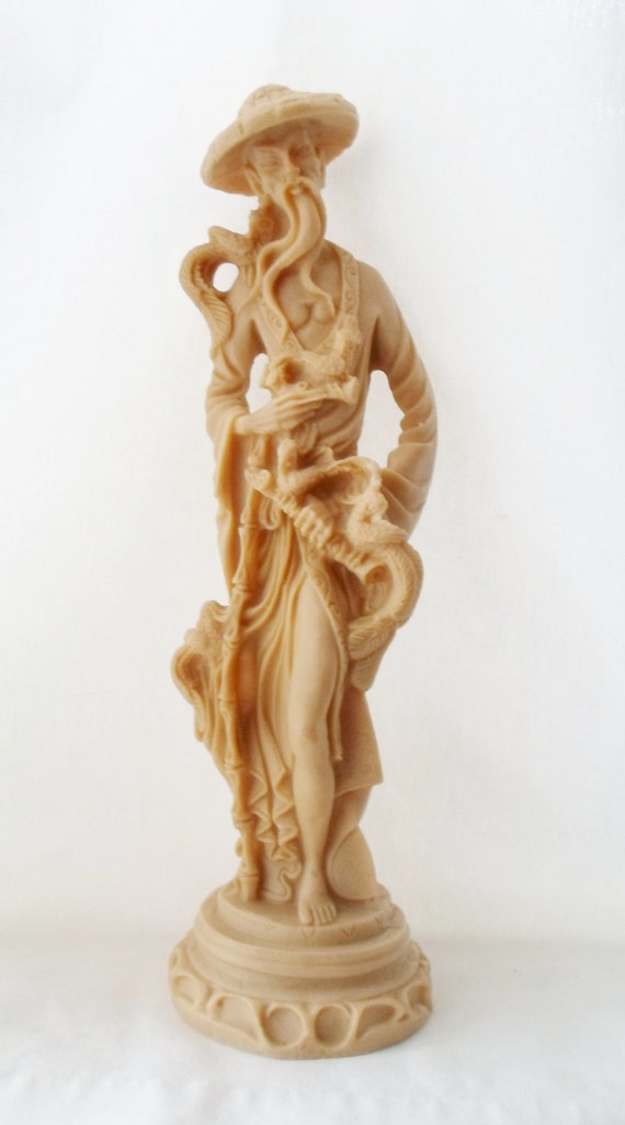 resin asian statues