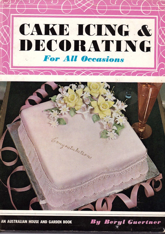 Items Similar To HALF OFF SALE 1965 Vintage Cake