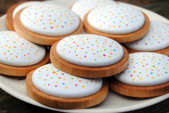 Sprinkle cookies play food by Wild Marigold