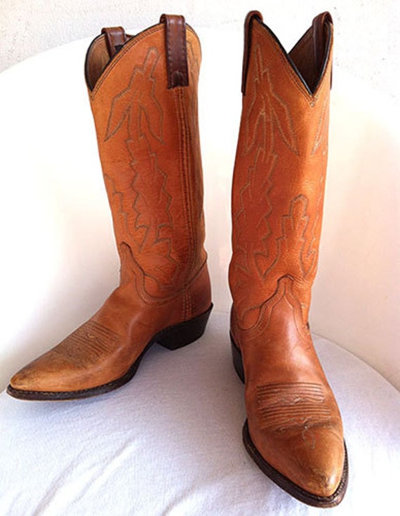 dan post tan cowboy boots