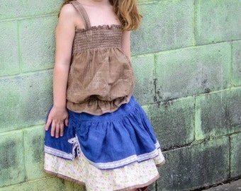 RiLLA ShIrrEd ToP pdf Pattern - sizes 12M - 12Y