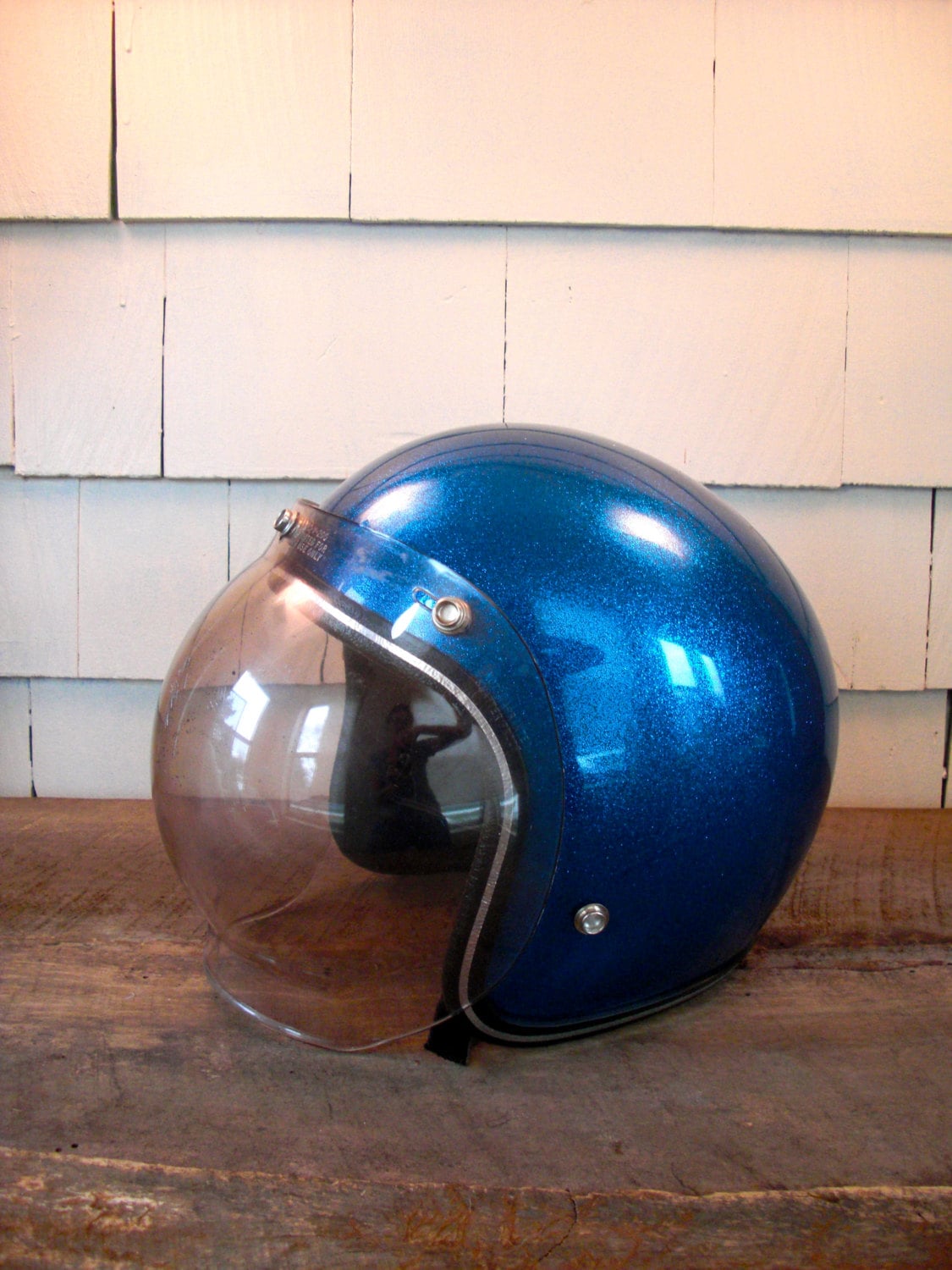 Ride or Die Vintage 70's Motorcycle Helmet