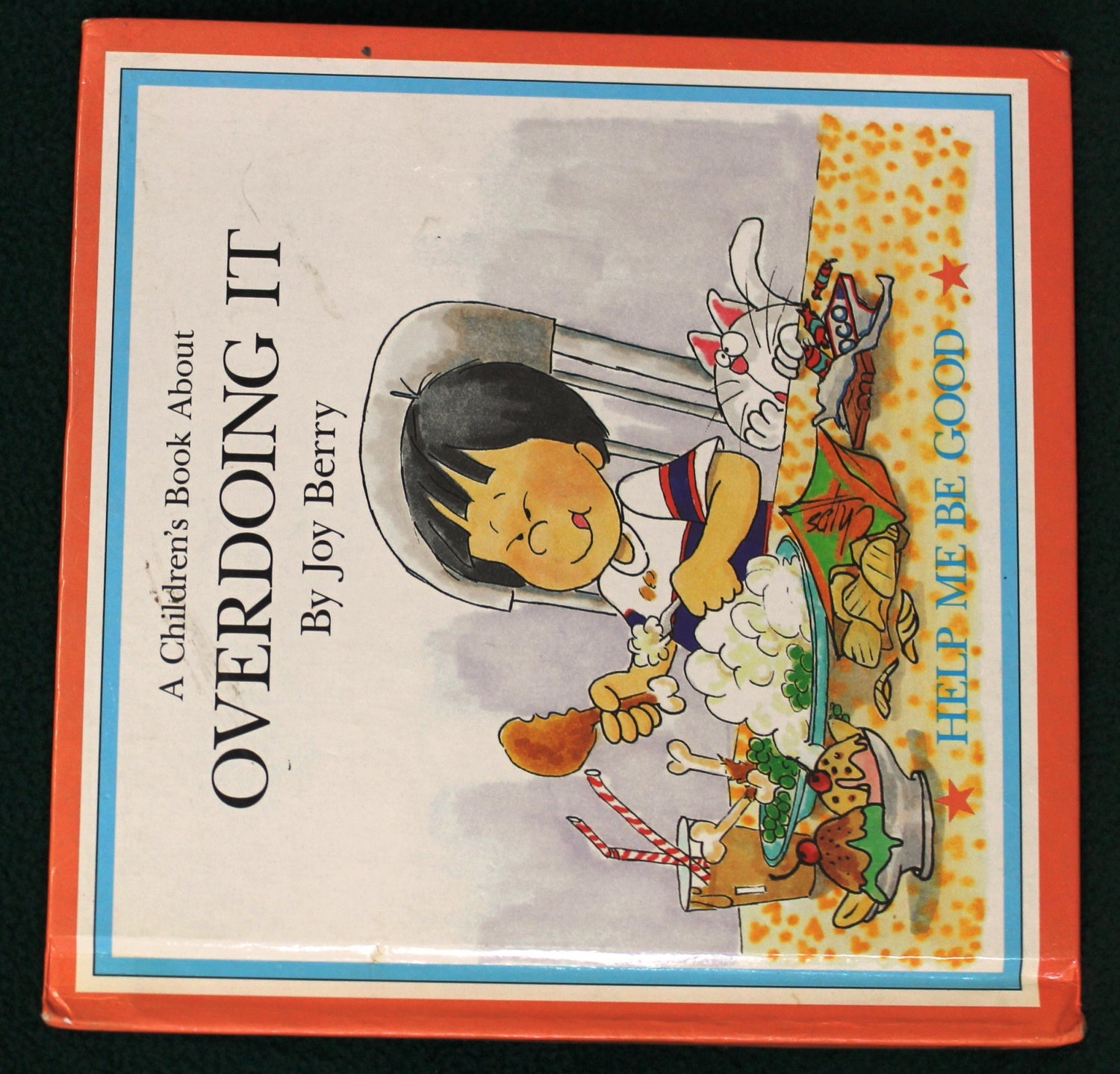 OVERDOING IT by Joy Berry vintage children's book from