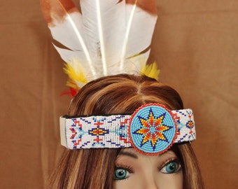Imitation Native American Headband (INH109)