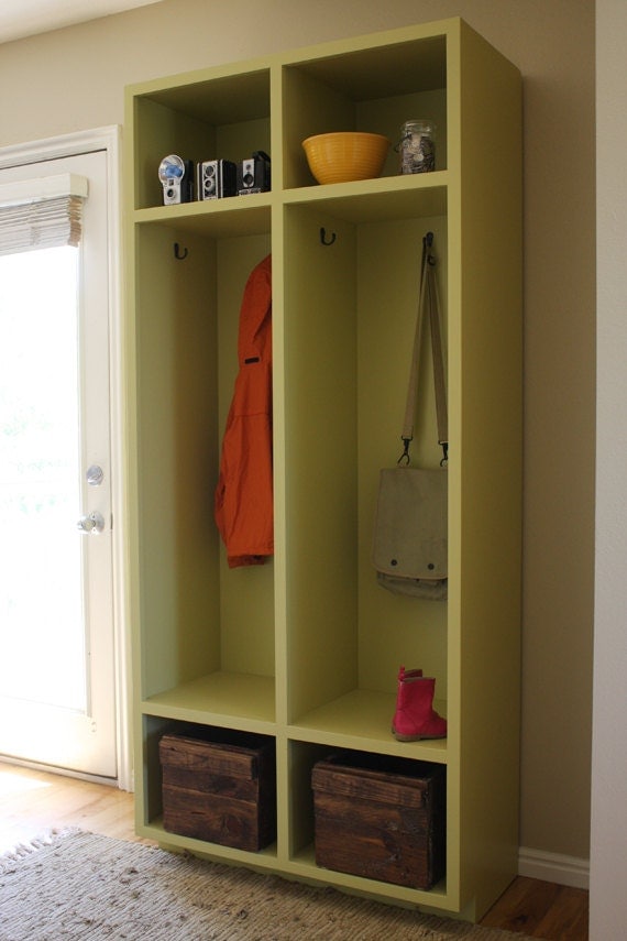 Mudroom Storage Lockers Woodworking Plans | Etsy