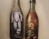 Zombie bottled doll brooch---choose ONE