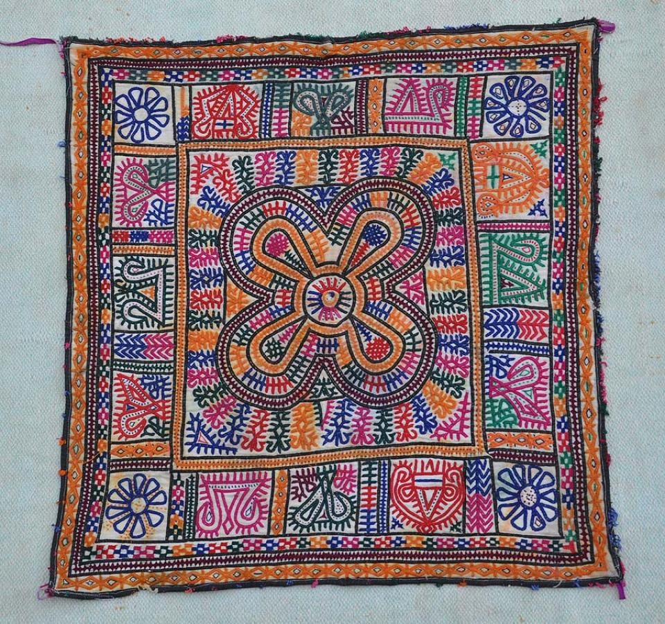 Embroidered Tribal Folk Art