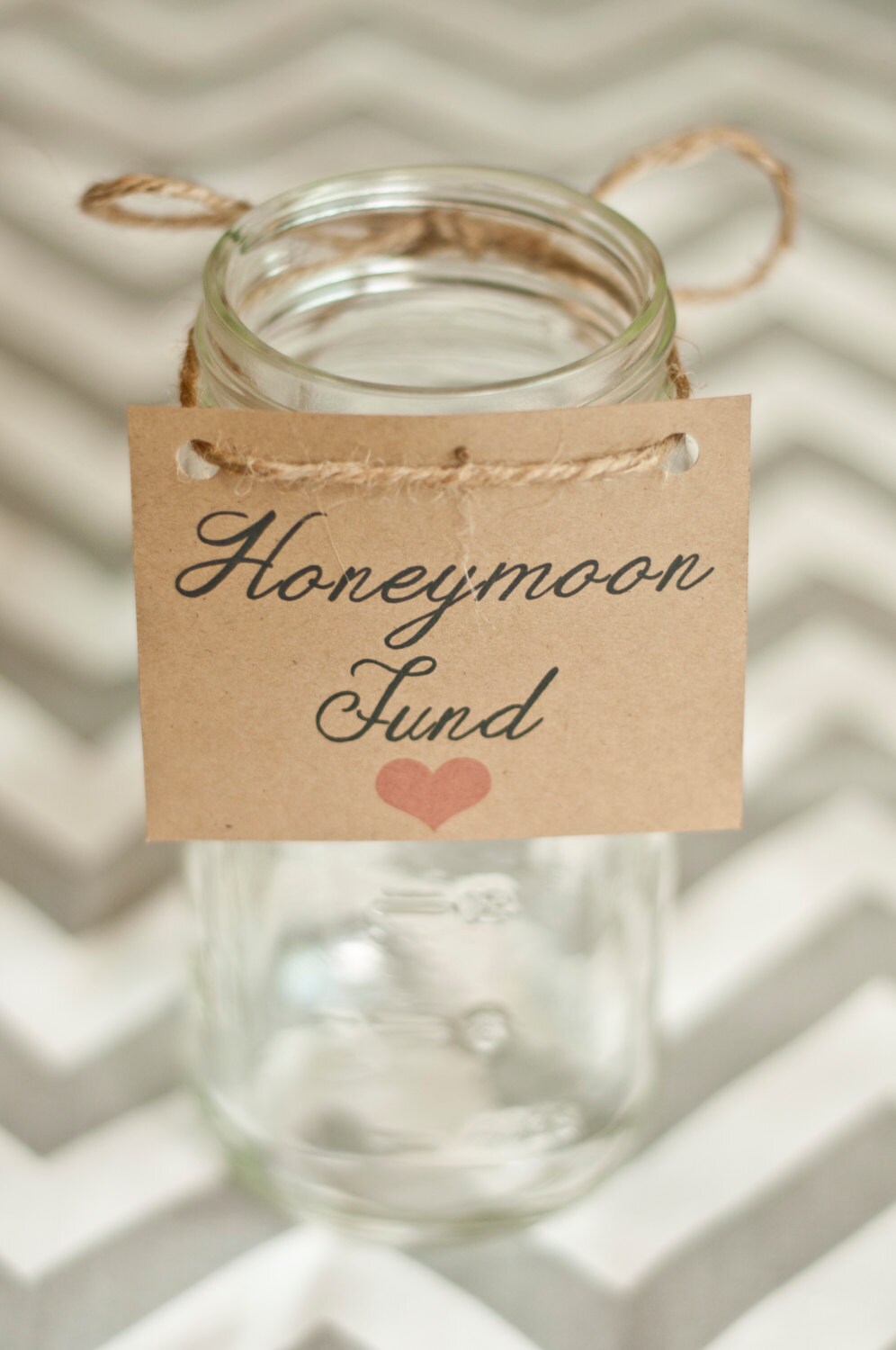 Rustic Style Honeymoon Fund Printed Wedding by ...