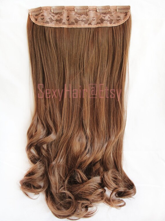 24 Chestnut Brown Hair ExtensionOne Piece MultiWeft