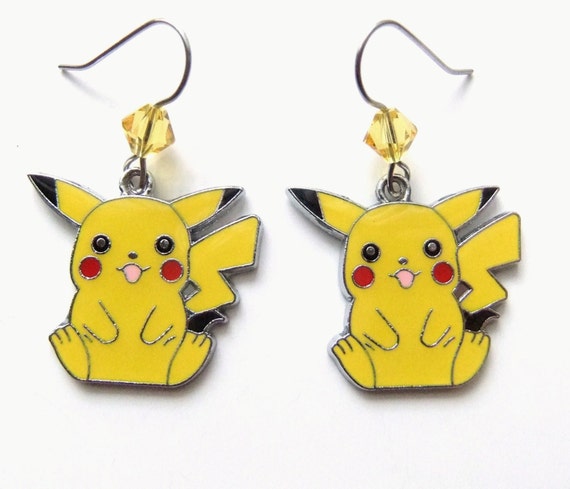 Pikachu Earrings Pokemon Jewelry Accessories pikachu earrings pokemon jewelry