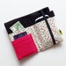 As seen on Mashable.com - iPhone wallet case, cell phone case, iPhone 4 wallet, iPod case, iphone 5 case, vintage flower fabric case, pink