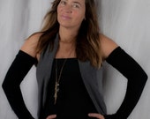 Sleeveez Fashion Sleeves, Long Sleeves, Black Arm Warmers, Thumbholes
