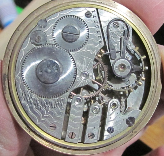 Ingersoll Trenton Pocket Watch Early 1900 Era Selling as