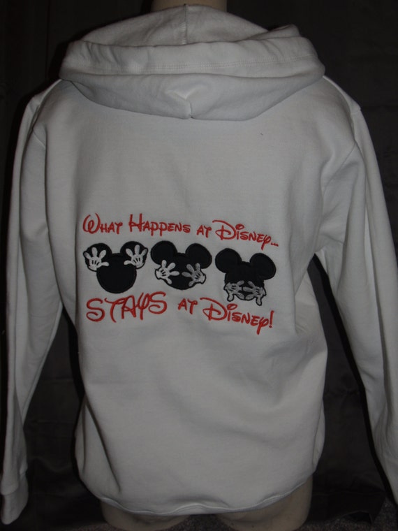 mickey zip up hoodie