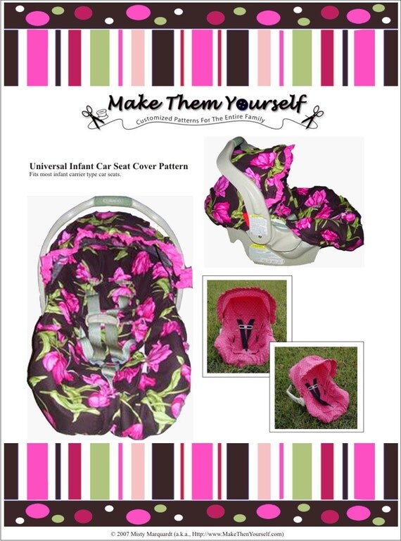 EVersion of the Universal Infant Car Seat Cover Pattern