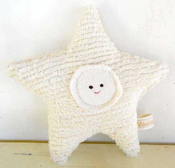 Twinkle Waldorf Toy - Eco Kids Toy  Plush - Natural - Eco-Friendly Baby Shower Toy