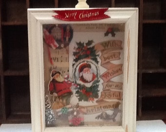 Shadow box diy christmas popsugar Popular items for christmas shadow box on Etsy