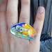 Pi-CAT-so Statement Art Ring