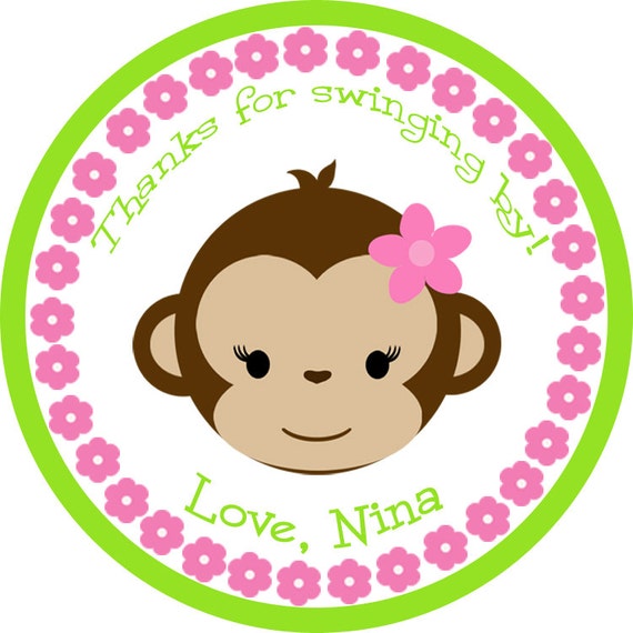 monkey clip art baby shower - photo #9