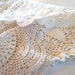 Set of Three Vintage Doilies