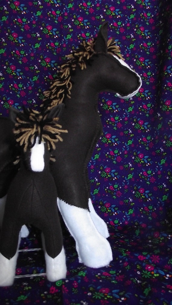 horse stuffed animal pattern