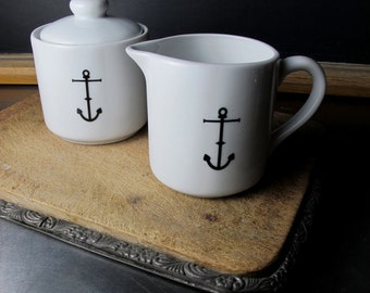 Anchor Sugar and Creamer Set