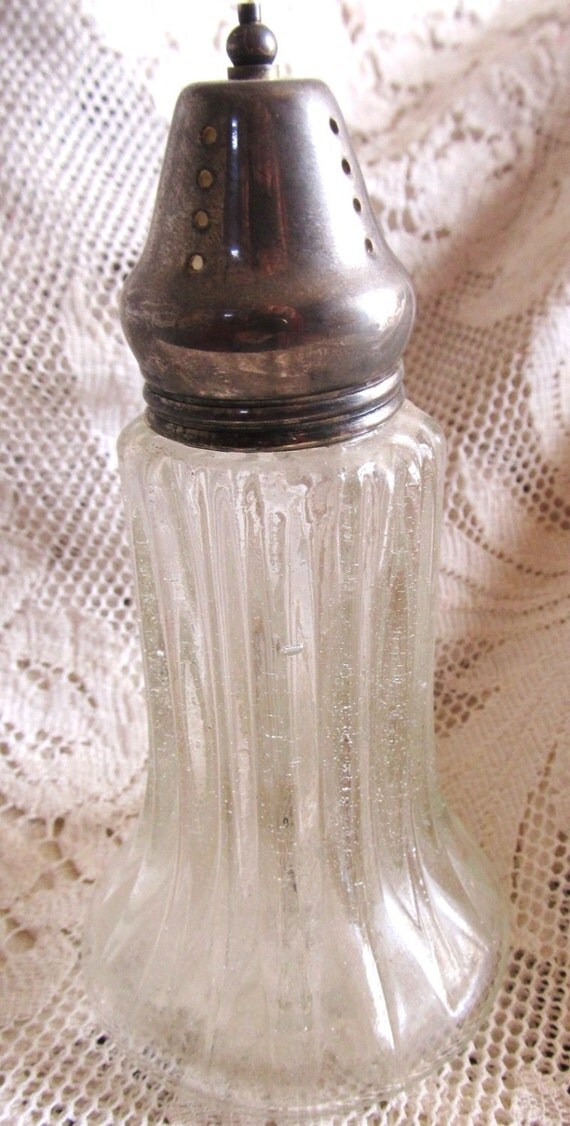 Sale Victorian Antique Muffineer Powder Sugar Shaker Was 2583