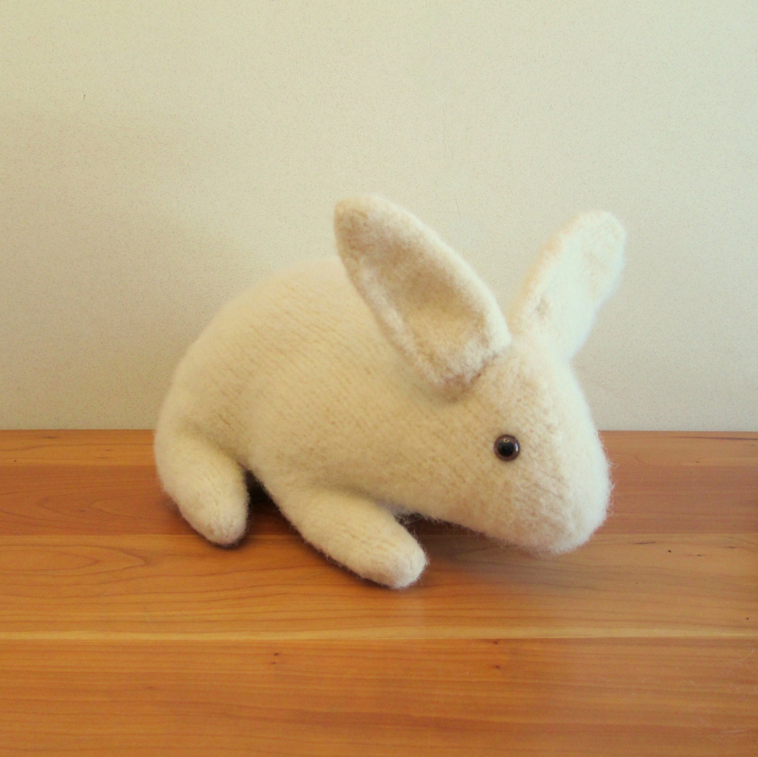 white easter bunny stuffed animal