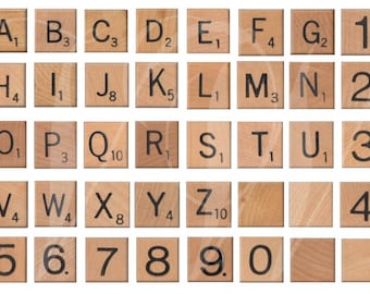 Popular items for scrabble letter on Etsy